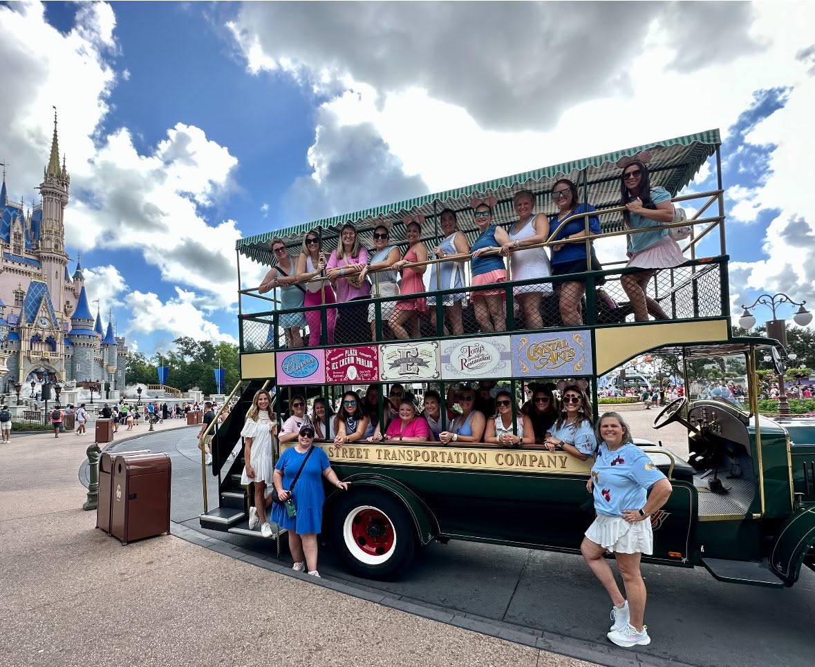 Castles and Cruises Travel Company advisors traveling together.